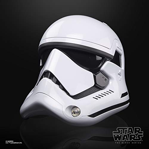 Casco electrónico Premium de Soldado de Asalto de la Primera Orden de Star Wars The Black Series, artículo Coleccionable de Star Wars: El Ascenso de Skywalker