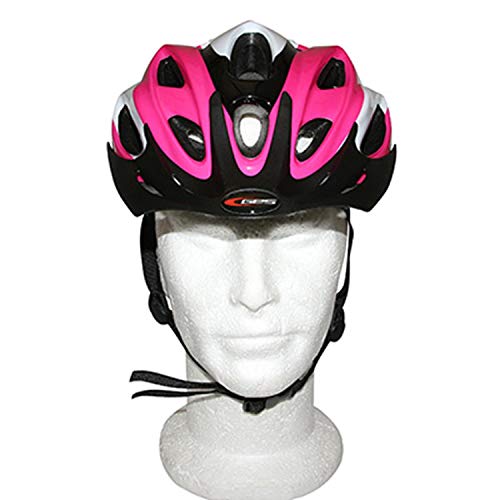 Casco Ges Rocket Rosa-Blanco-Negro - Talla: M (54-58Cm)