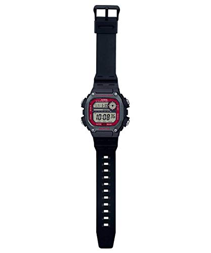 Casio Reloj Digital para de los Hombres de Cuarzo con Correa en Resina DW-291H-1BVEF