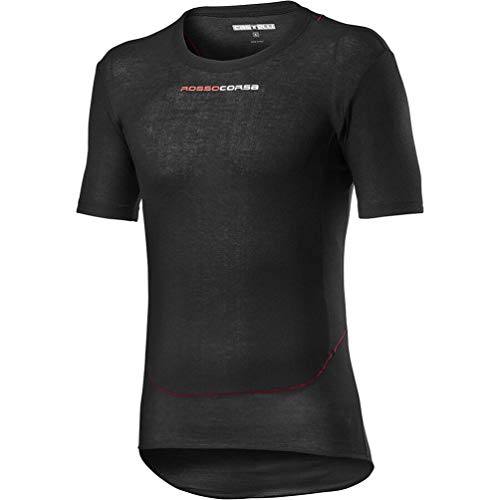 CASTELLI Prosecco Tech Short Sleeve, Camiseta Hombre, Black, L