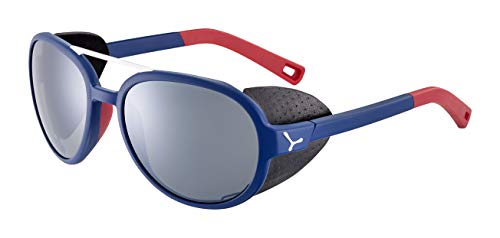 Cébé Summit Gafas de Sol, Adultos Unisex, Matt Navy Red White, Medium