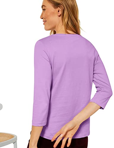 Cecil 317147 Camiseta, Frosty Violet, XS para Mujer