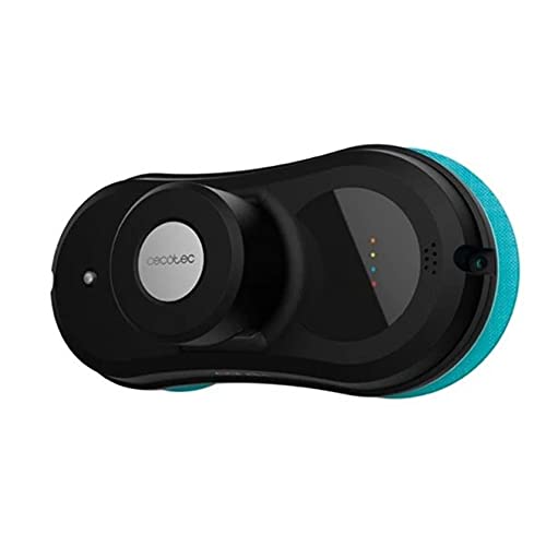 Cecotec Robot Limpiacristales Conga WinDroid 870 Connected. iTechWin 4.0, Navegación Inteligente, Detecta los límites de la Ventana, App Control, Sistema de Seguridad, 4 Modos de Limpieza