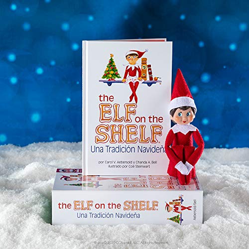 Cefa Toys The Elf ON The Shelf: Cuento Y MUÑECO Elfo NIÑA (ESPAÑOL)