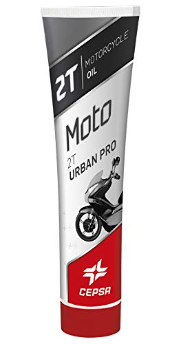 CEPSA Moto 2T Urban Pro (125ml) - Lubricante de tecnología sintética para Motos y Scooters
