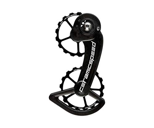 CeramicSpeed csospw10901000 pulegge Oversize, Negro, Talla única