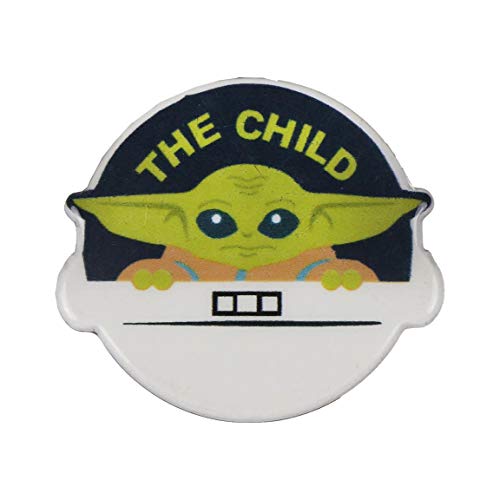 Cerdá Broche Decorativo para Ropa The Mandalorian-Licencia Oficial Star Wars, Adultos Unisex, Varios, Pequeño