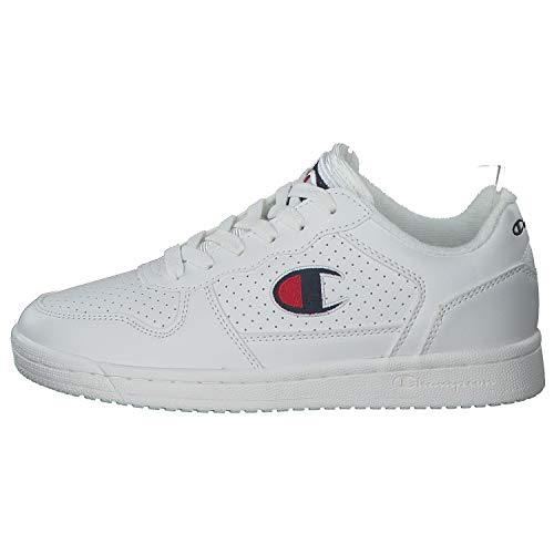 Champion Chicago Low - Zapatillas sintéticas para mujer, color Blanco, talla 41 EU