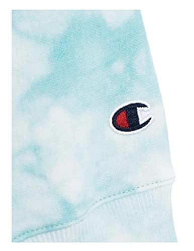 Champion - Sudadera Tie Dye Azul para Mujer (s)