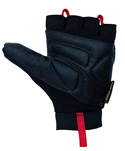 Chiba Argon Premium II Guantes para Silla de Ruedas, Unisex Adulto, Negro, Small