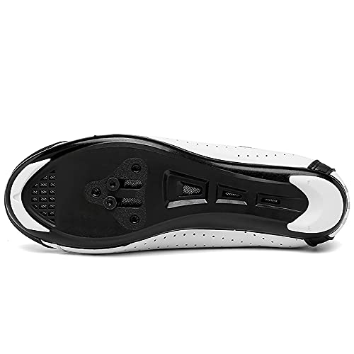 Churlin Hombre Mujer Zapatillas De Ciclismo De Carretera Y Montaña Calzado de Ciclismo y Senderismo MTB Transpirable Profesionales Compatibles con SPD