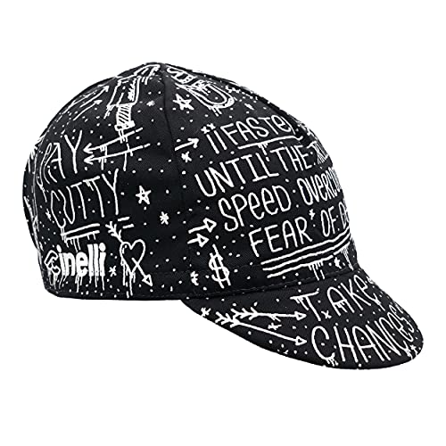 Cinelli Mütze CHAS Christiansen - Gorra de Ciclismo para Hombre, Color Multicolor, Talla única