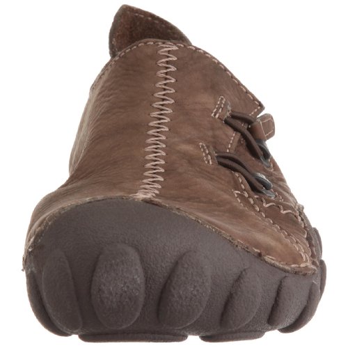 Clarks Momo Spirit 2, Zapatos de Cordones Brogue Hombre, Marrón (Ebony Leather), 42.5