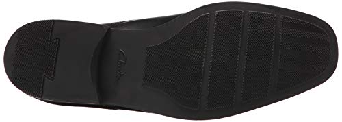 Clarks Tilden Walk, Zapatos Hombre, Negro (Black Leather), 42 EU