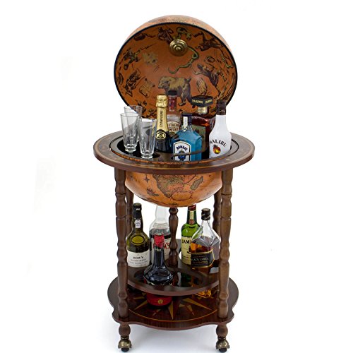 Classica Art 40 - Fabricado en Italia - Minibar, diseño de globo terráqueo