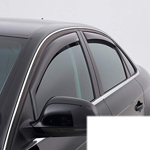 ClimAir Deflectores de Aire Negro Compatible con Opel Corsa F HB 5-Puertas 2019-