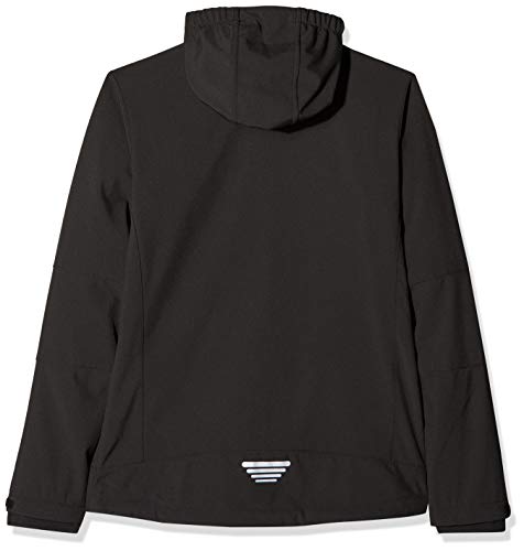 CMP - Chaqueta de acampada y senderismo para niño, tamaño 164 UK, color negro