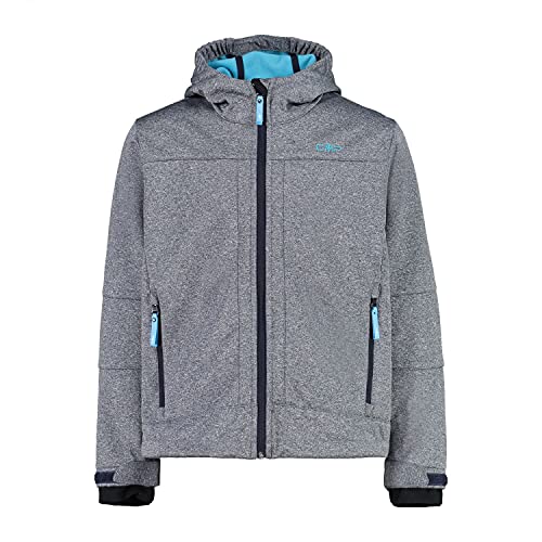 CMP Chaqueta Softshell Melange con tecnología ClimaProtect WP 7.000 Technology, Boy, B.Blue Mel.-Azzurro, 176