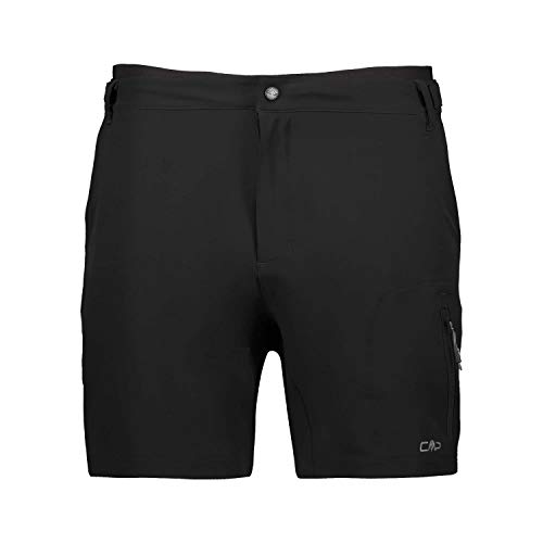 CMP Shorts da Free Bike con Mesh Interna, Bermudas Hombre, Opacity, Nero, 54