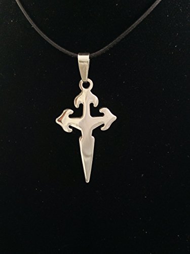 Colgante en Acero, Cruz de Santiago