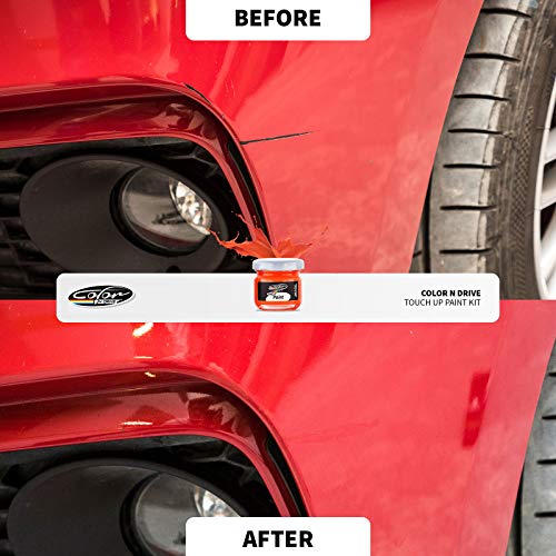 Color N Drive for Mitsubishi Automotive Touch Up Paint | X42 - Amethyst Black/Labrador Black/Tarmac | Paint Scratch Repair, Exact Match Guarantee - Pro