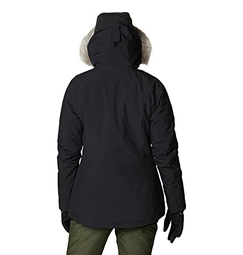 Columbia AVA Alpine Insulated Chaqueta De Esquí con Capucha, Mujer, Black, S