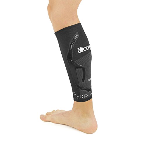 Compex Trizone Pantorrillera, Unisex, Negro, S