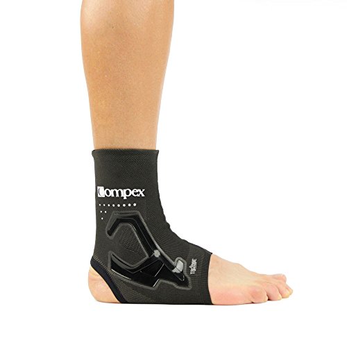 Compex Trizone Tobillera, Unisex, Negro, S