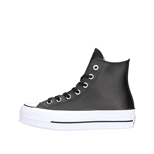 Converse CTAS Lift HI Zapatos Deportivos para Mujer Negro 561675C