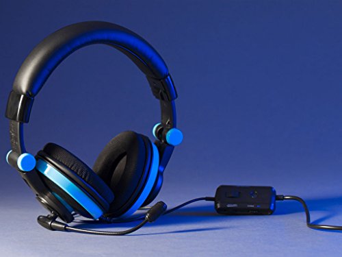 Coolbox - Auriculares Quasar Hermes, con micrófono (PS3, PS4, Xbox 360, PC, MAC)