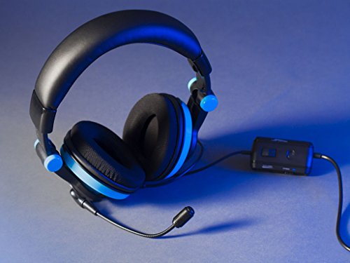 Coolbox - Auriculares Quasar Hermes, con micrófono (PS3, PS4, Xbox 360, PC, MAC)