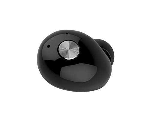 CoolBox CoolJet – Auriculares bluetooth (Inalámbrico, In-Ear, manos libres, cancelación de ruido, estuche de carga) Color negro