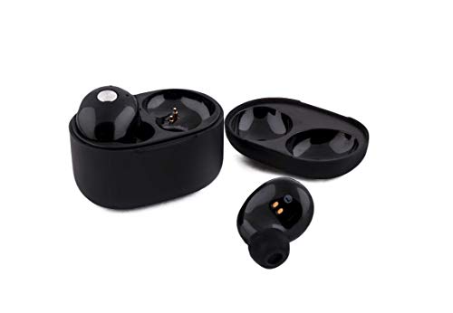 CoolBox CoolJet – Auriculares bluetooth (Inalámbrico, In-Ear, manos libres, cancelación de ruido, estuche de carga) Color negro