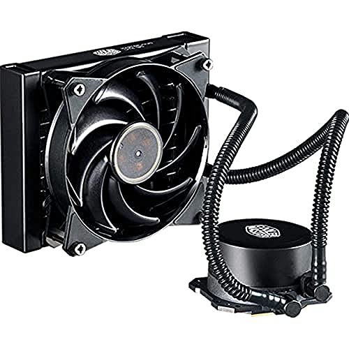 Cooler Master MasterLiquid Lite 120 Refrigeración a Liquido CPU - Bomba de Disipación Dual y Ventilador de Aire de 120 mm