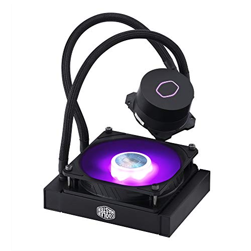 Cooler Master MasterLiquid ML120L V2 RGB Refrigeración Líquida para CPU - Efectos de Iluminación más Brillantes, Bomba de 3ª Generación, Radiador y Ventilador SickleFlow 120mm de Primera Calidad