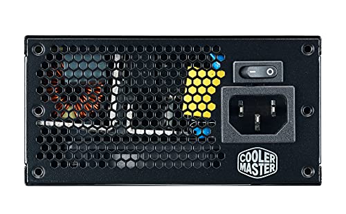 Cooler Master V650 SFX Gold - Fuente de Alimentación 650W 80 PLUS Gold Fully Modular, PSU SFF/mini-ITX, Ventilador Silencioso FDB 92mm, Modo Semi-Fanless, Soporte SFX/ATX, Plug UE, 10 Años de Garantía