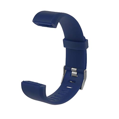Correa de repuesto de silicona para reloj de pulsera inteligente, compatible con ID115 Plus