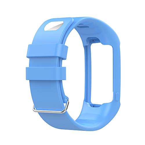 Correa de repuesto para Polar A360 Polar A370, correa de repuesto de silicona suave, correa de muñeca simple y generosa, compatible con Polar A360 y A370 Fitness Tracker