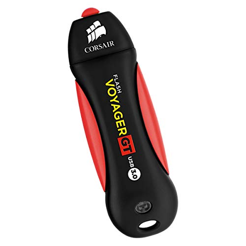 Corsair Voyager GT - Unidad Flash USB 3.0 de 256 GB Resistente al Agua, Color Negro