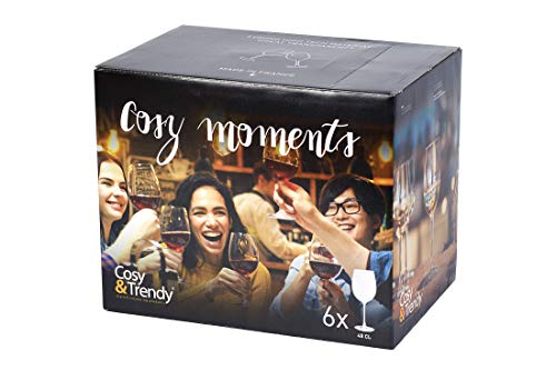 Cosy & Trendy Cosy Moments Set de 6 Copas de Vino, 48 cl