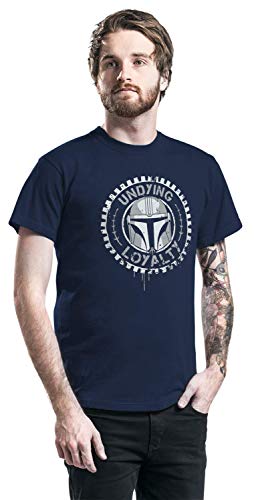 cotton division MESWMANTS057 Camiseta, Azul Marino, L para Hombre