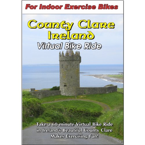 County Clare Ireland Virtual Bike Ride Scenery DVD