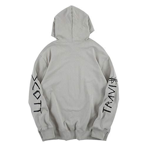 cpfm.xyz Travis Scott Herren Hoodie Pullover Sudaderas con Capucha Gris S