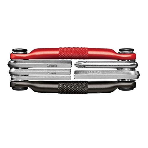 CRANK BROTHERS multiherramienta M19, negro/rojo