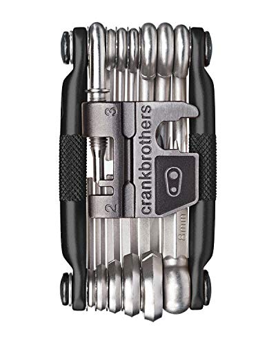 CRANKBROTHERS Midnight Edition Multi Herramientas Multi-19, Negro, Unisex Adulto, Rojo