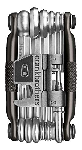 CRANKBROTHERS Midnight Edition Multi Herramientas Multi-19, Negro, Unisex Adulto, Rojo