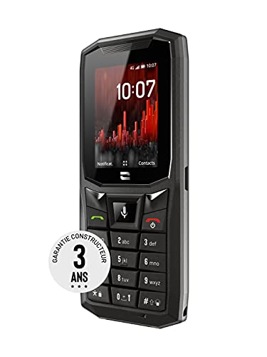 Crosscall Core-S4 Teléfono Móvil, Negro