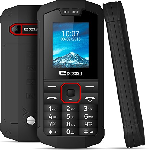 Crosscall Spider-X1 Teléfono Móvil (1,77'' - 16 GB Memoria - Dual SIM) Negro