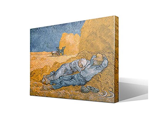 Cuadro Canvas La Siesta de Vincent Willem Van Gogh  - 70cm x 95cm