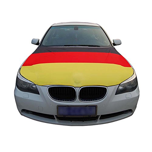 Cubierta para capó de coche de la Copa del Mundo de Inglaterra, de 3,3 x 5 pies, 100% poliéster, bandera del motor, telas elásticas se pueden lavar, bandera del capó del coche